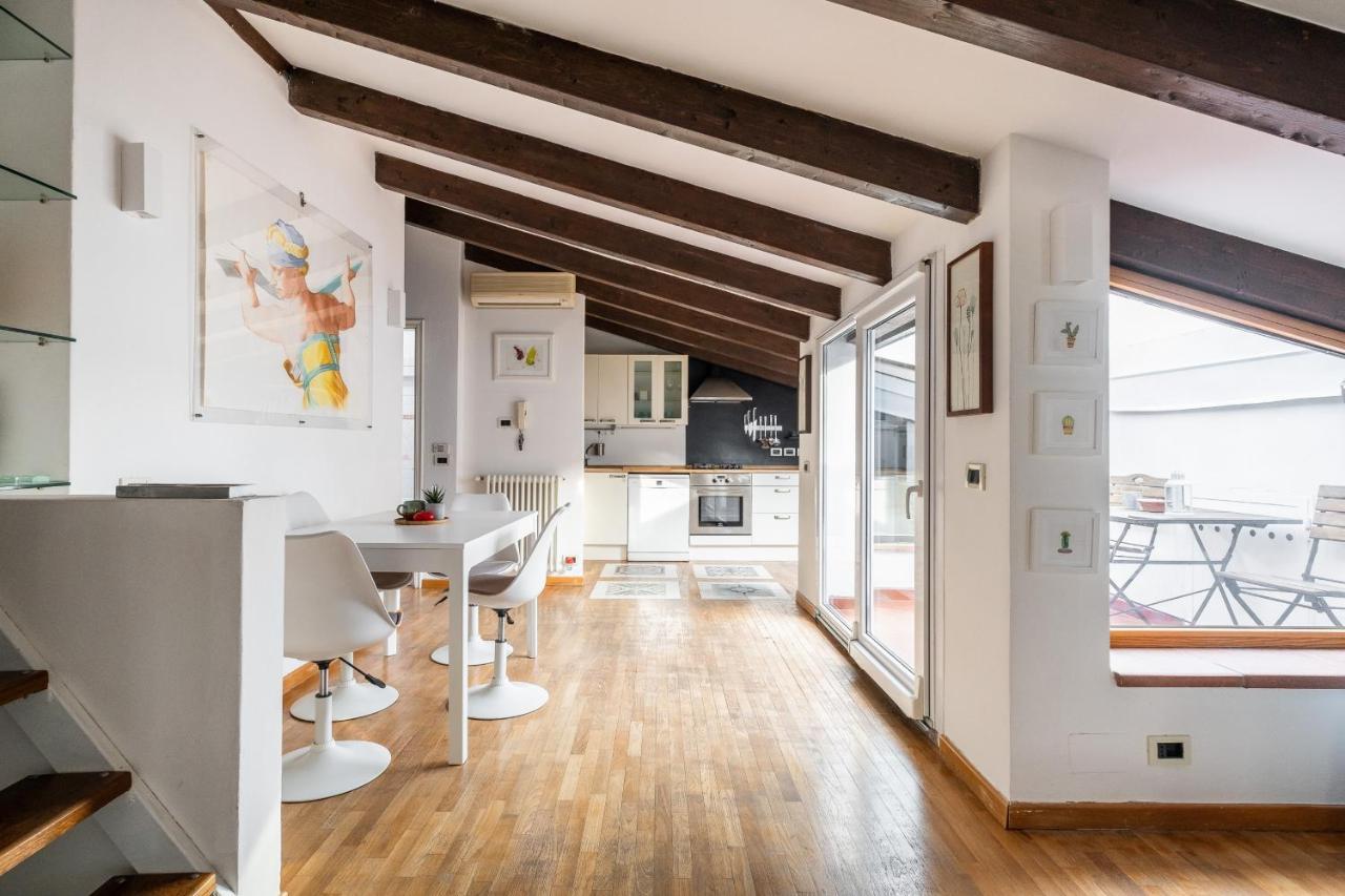 Loft Con 2 Terrazzi Nei Pressi Della Johns Hopkins University Болонья Экстерьер фото